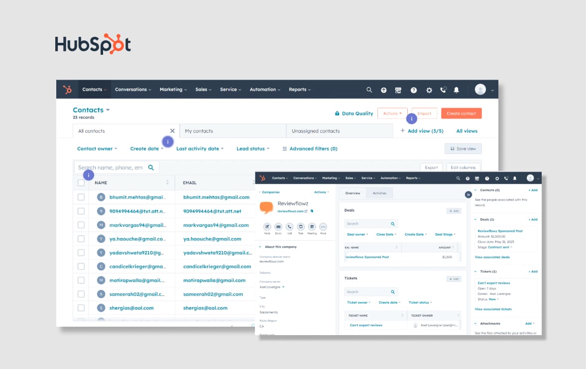 Admin Management Pro CRM & HubSpot Onboarding