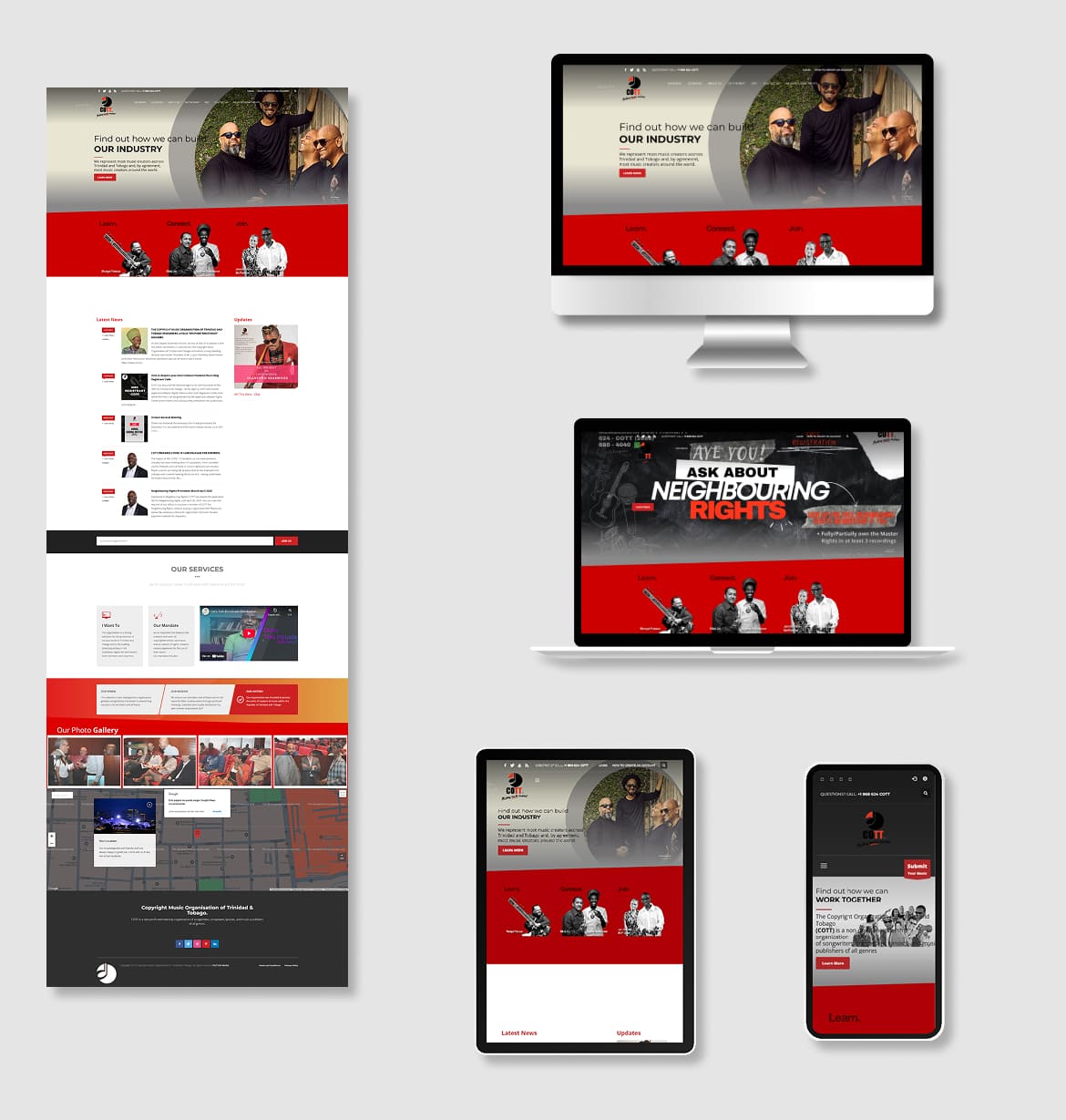 COTT Sitio web corporativo