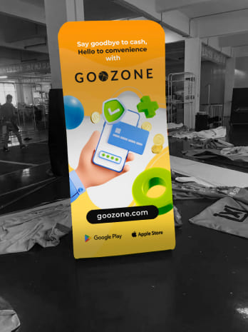 Goozone POP Branding Material
