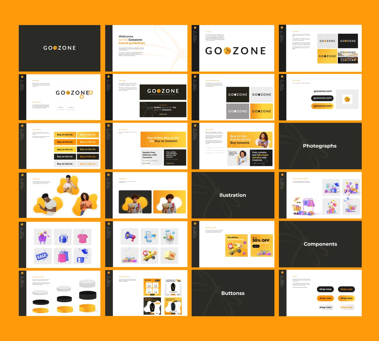 Goozone Brand Identity