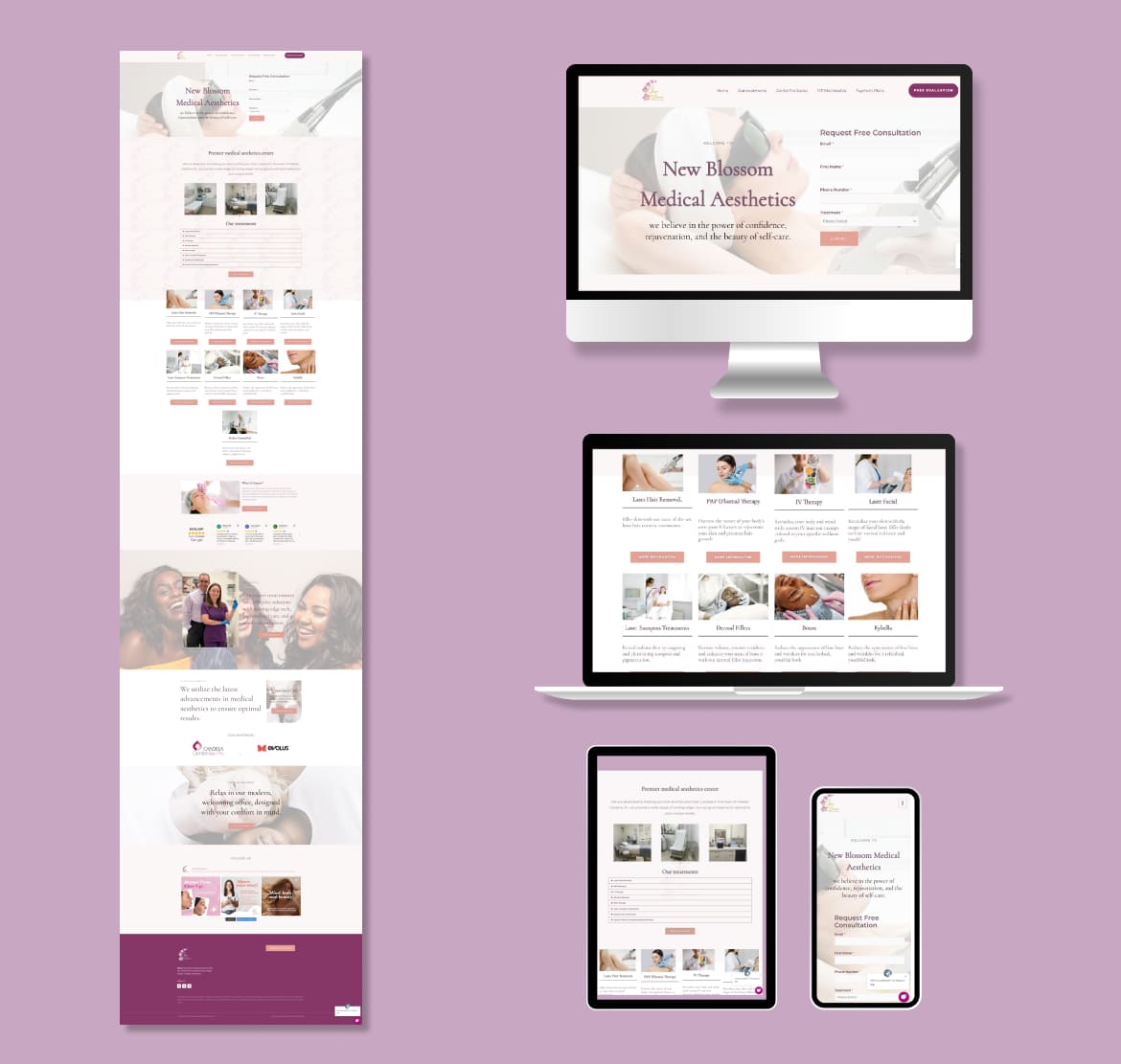 New Blossom Brand Identity & Website