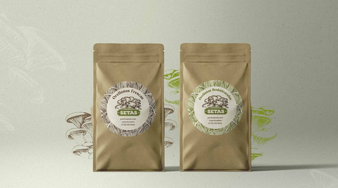 Pacho Setas Packaging Design