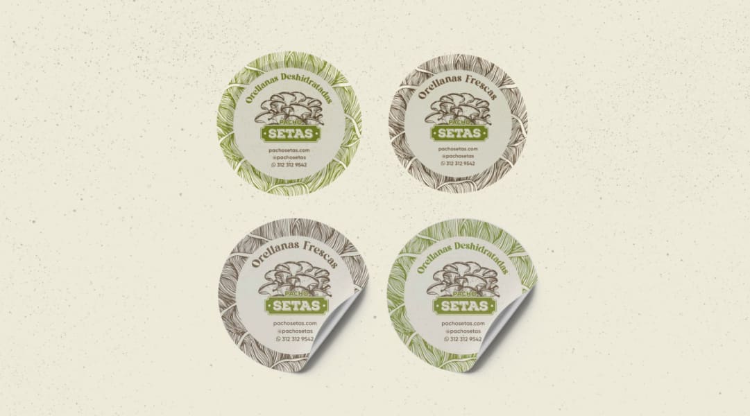 Pacho Setas Packaging Design