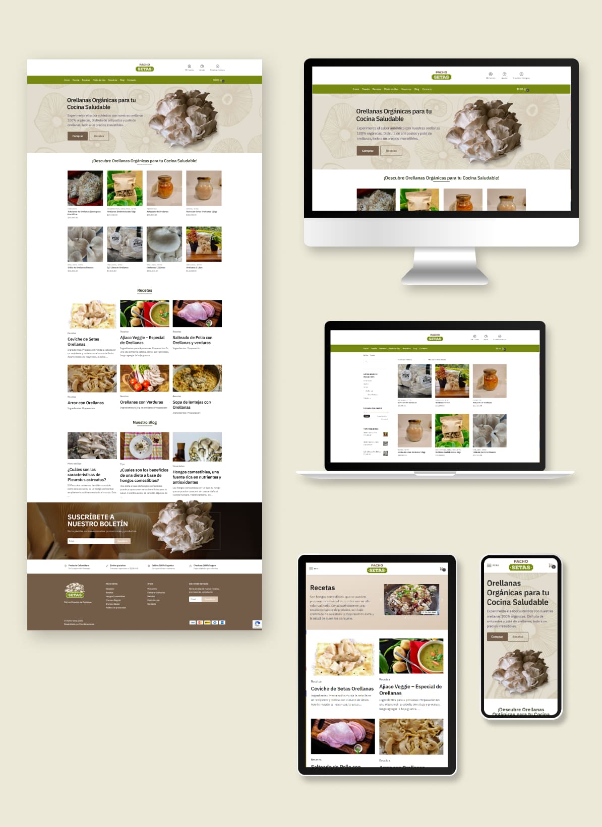 Pacho Setas Web Design & Development