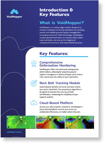 VoidMapper Diseño de folletos
